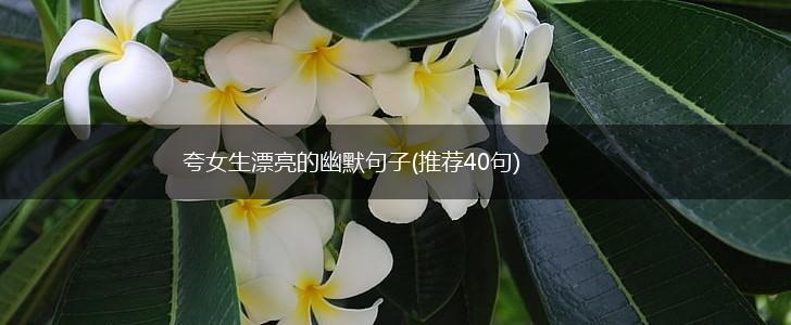 夸女生漂亮的幽默句子(推荐40句),第1张