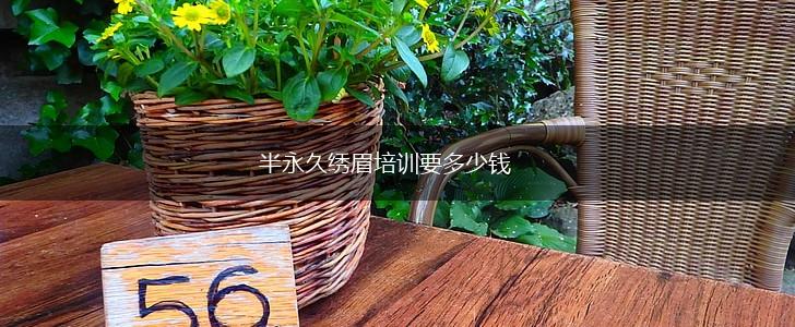 半永久绣眉培训要多少钱,第1张