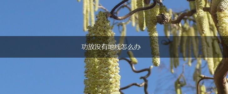 功放没有地线怎么办,第1张