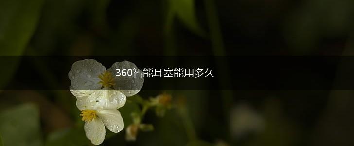 360智能耳塞能用多久,第1张