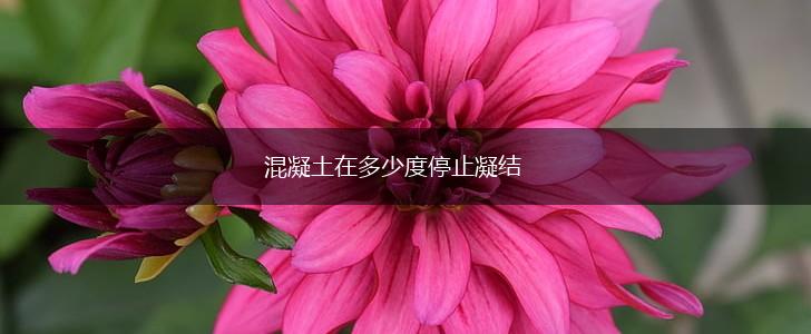 混凝土在多少度停止凝结,第1张