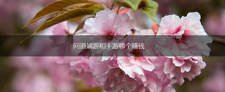 问道端游和手游哪个赚钱,第1张
