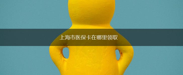 上海市医保卡在哪里领取,第1张