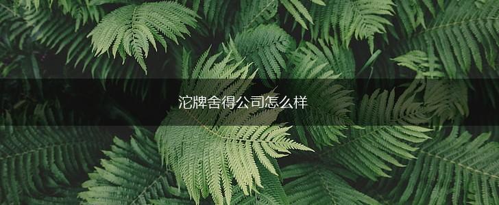 沱牌舍得公司怎么样,第1张