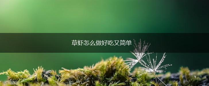 草虾怎么做好吃又简单,第1张