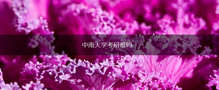 中南大学考研难吗,第1张