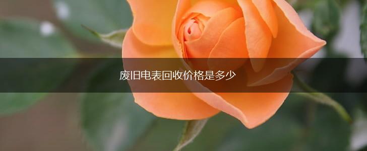 废旧电表回收价格是多少,第1张