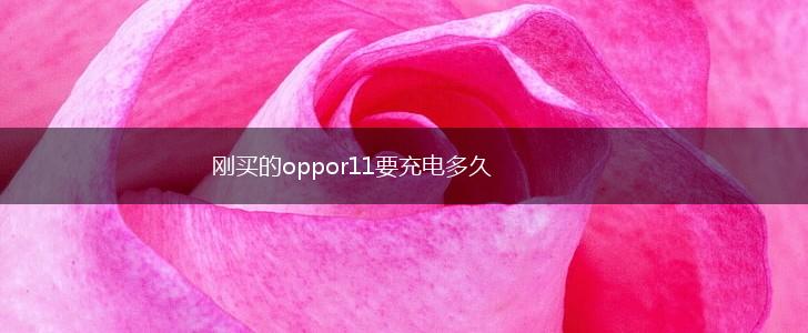 刚买的oppor11要充电多久,第1张