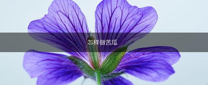 怎样做苦瓜,第1张
