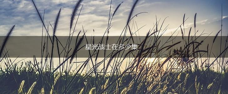 星光战士在多少集,第1张