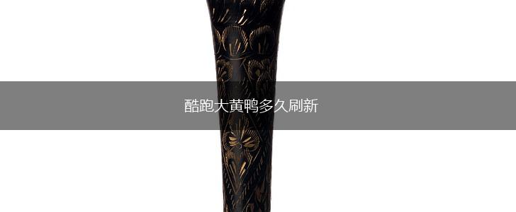 酷跑大黄鸭多久刷新,第1张