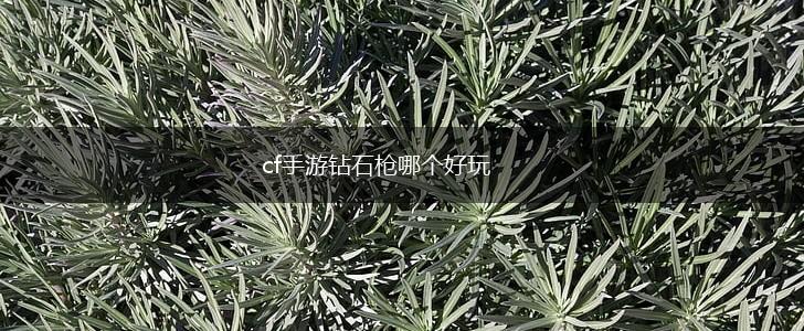 cf手游钻石枪哪个好玩,第1张