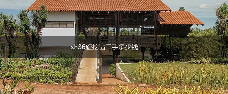 sh36旋挖钻二手多少钱,第1张
