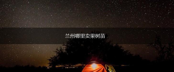 兰州哪里卖果树苗,第1张