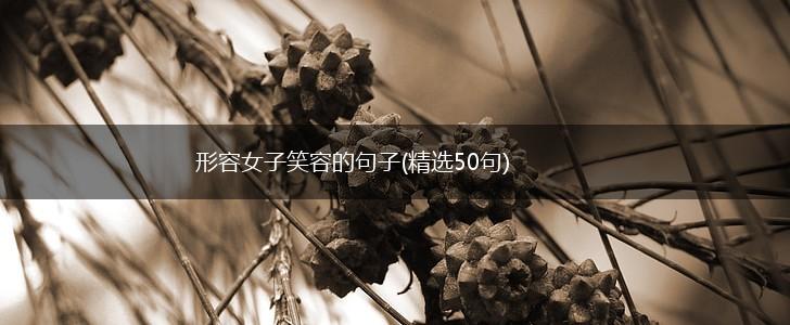 形容女子笑容的句子(精选50句),第1张