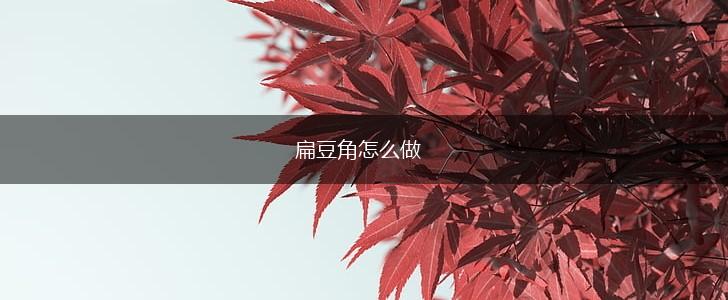 扁豆角怎么做,第1张
