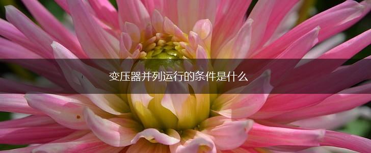 变压器并列运行的条件是什么,第1张