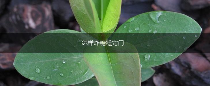 怎样炸糖糕窍门,第1张