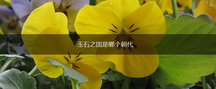 玉石之国是哪个朝代,第1张