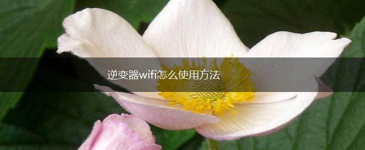 逆变器wifi怎么使用方法,第1张