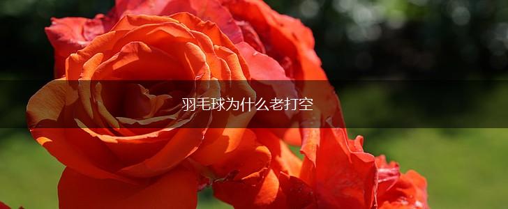 羽毛球为什么老打空,第1张
