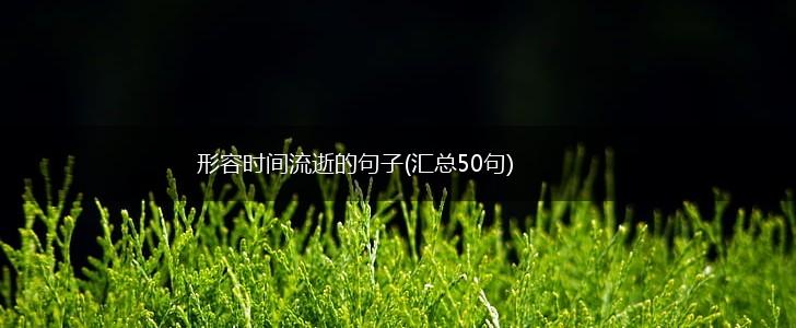 形容时间流逝的句子(汇总50句),第1张