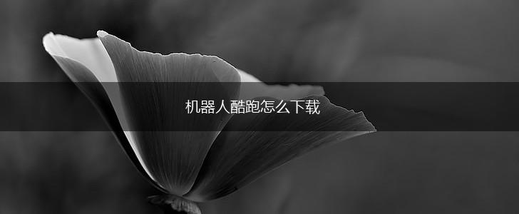 机器人酷跑怎么下载,第1张