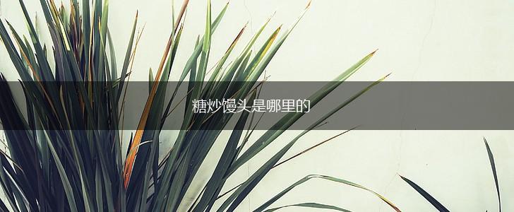 糖炒馒头是哪里的,第1张