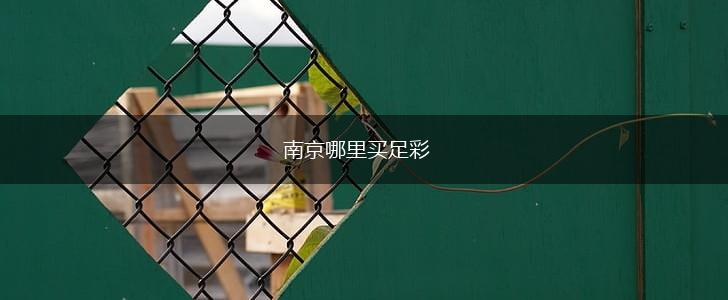 南京哪里买足彩,第1张