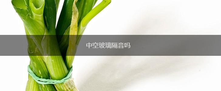 中空玻璃隔音吗,第1张