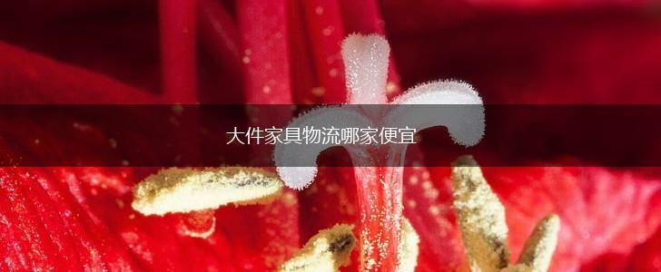 大件家具物流哪家便宜,第1张