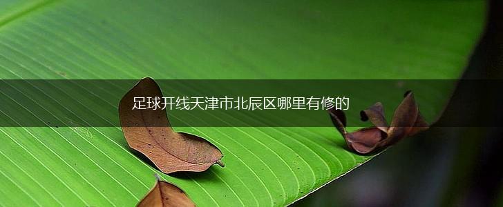 足球开线天津市北辰区哪里有修的,第1张