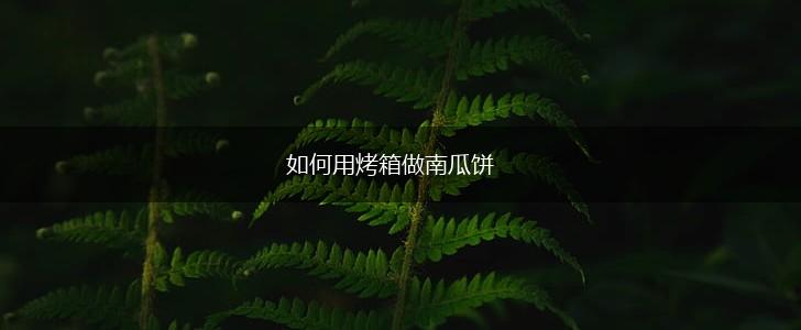 如何用烤箱做南瓜饼,第1张