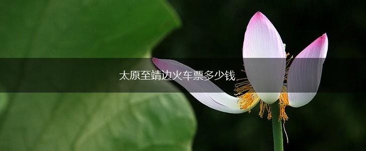 太原至靖边火车票多少钱,第1张