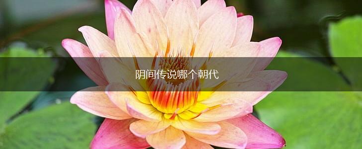 阴间传说哪个朝代,第1张