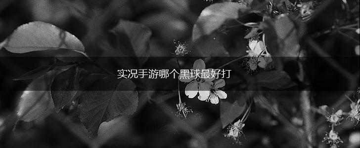 实况手游哪个黑球最好打,第1张