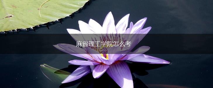 麻省理工学院怎么考,第1张