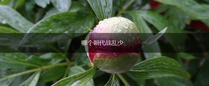 哪个朝代战乱少,第1张