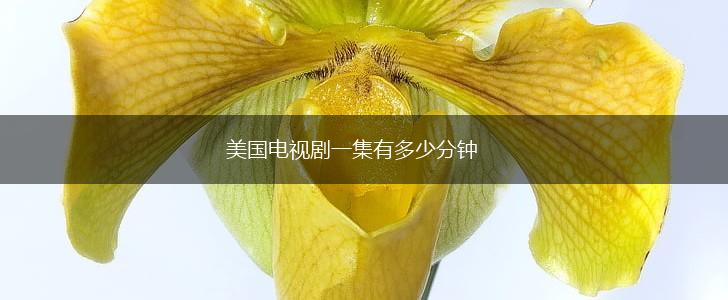 美国电视剧一集有多少分钟,第1张