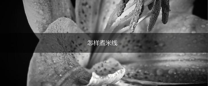 怎样煮米线,第1张
