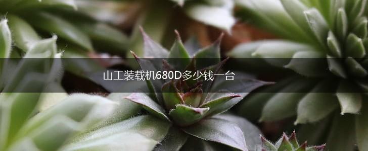 山工装载机680D多少钱一台,第1张