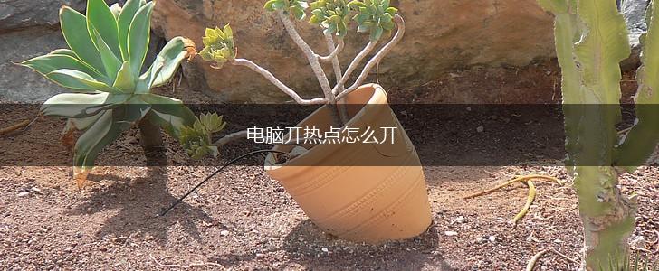 电脑开热点怎么开,第1张