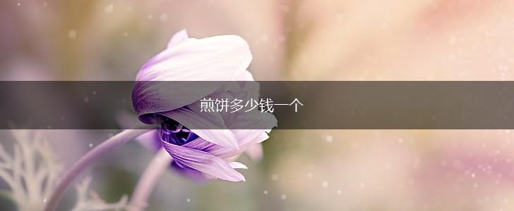 煎饼多少钱一个,第1张
