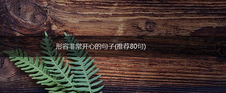 形容非常开心的句子(推荐80句),第1张