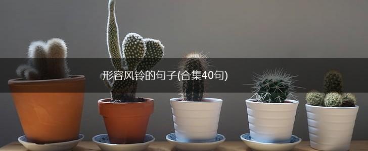 形容风铃的句子(合集40句),第1张