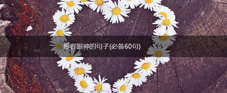 形容眼神的句子(必备60句),第1张