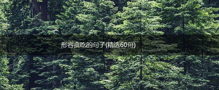 形容贪吃的句子(精选60句),第1张
