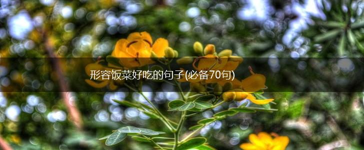 形容饭菜好吃的句子(必备70句),第1张