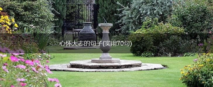 心怀大志的句子(实用70句),第1张