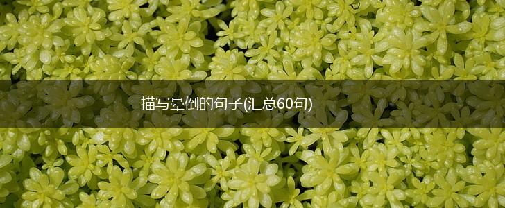 描写晕倒的句子(汇总60句),第1张